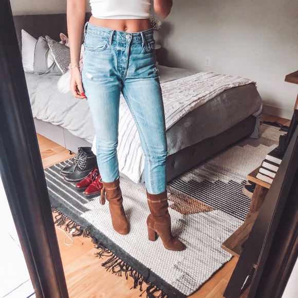 Vince Camuto Shoes - Vince Camino brown heeled boots Vince Camuto Shoes - Vince Camino brown heeled boots